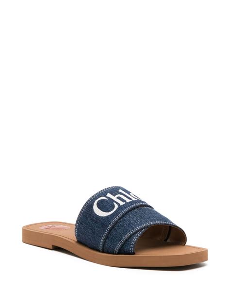 chloe girls sandals|chloe sandals flat.